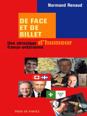cover image of De face et de billet